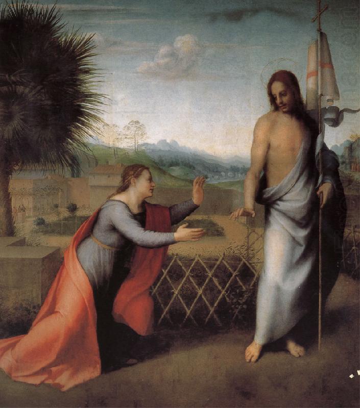 Andrea del Sarto The resurrection of Jesus and Mary meet map china oil painting image